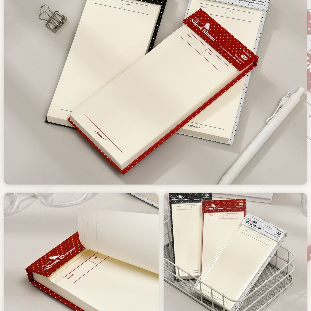 Cute Cartoon Cat Long Memo Pad