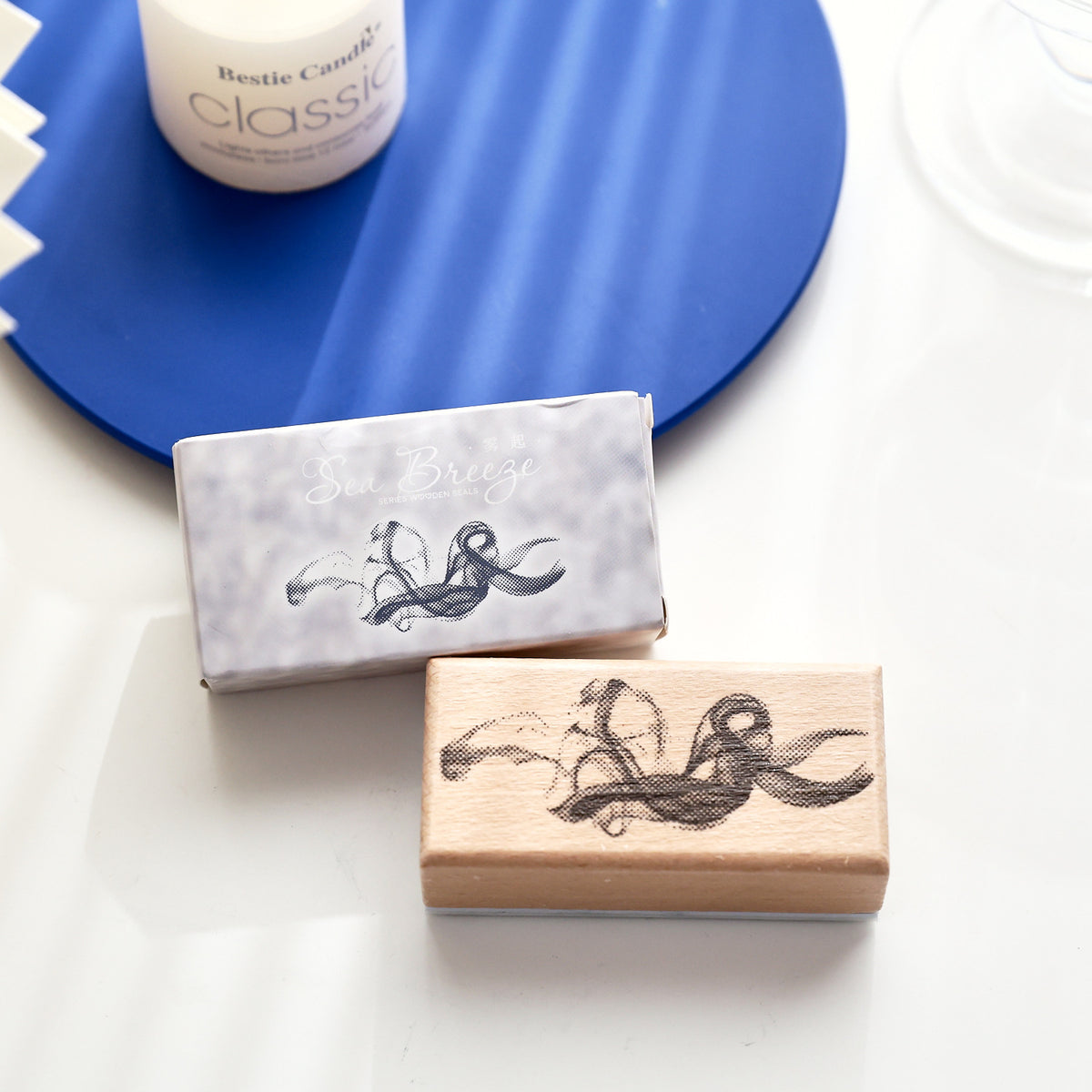 Sea Breeze Wooden Stamp Set