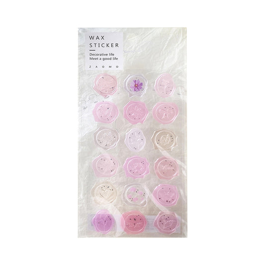 Candy Wax Seal Sticker Set Sticker Sheet