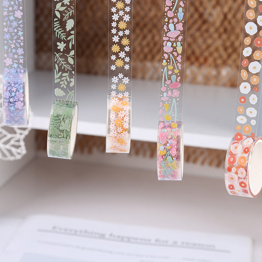 Flower Whisper PET Deco Tape Set