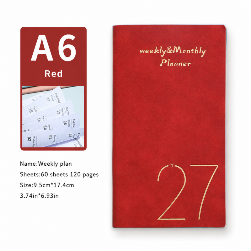 A6 Minimal 2027 Planner