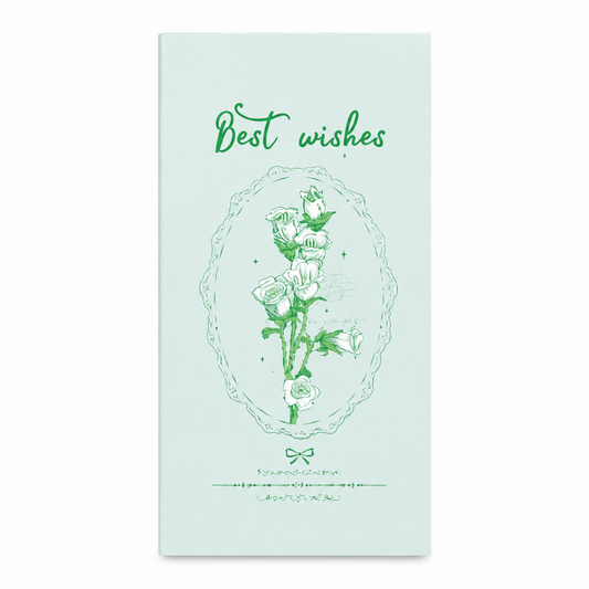 Green Bellflower Letter Writing Set