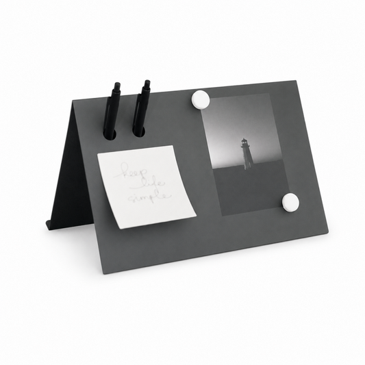 V-shaped Magnetic Memo Board