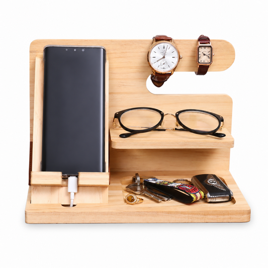 Wooden Desk Organizer