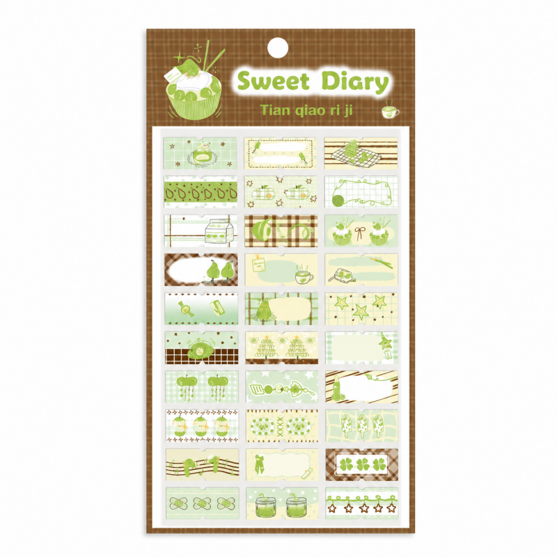 Berry And Chocolate Planning Sticker Set