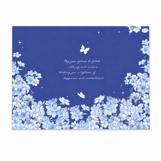 Blue Dream Floral Letter Writing Set