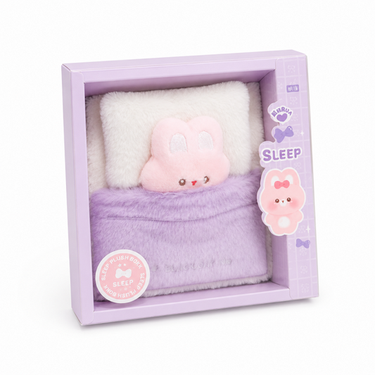 Kawaii Adorable Character Plush Journal Notebook