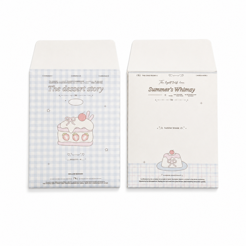 5 Mini Themed Envelope