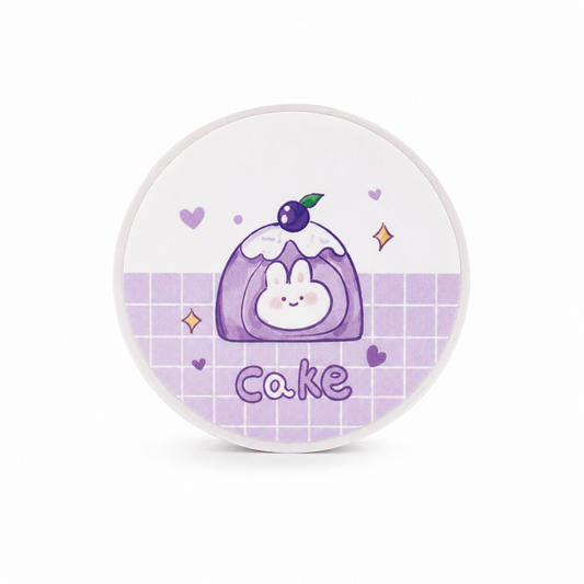 Cake And Animal Decorative Sticker Tape