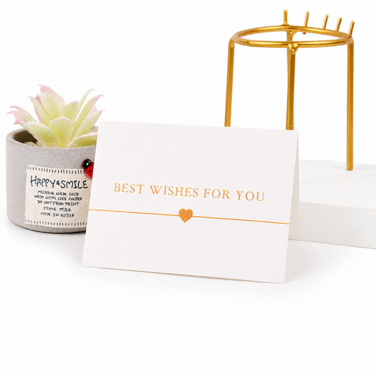 10 Blush Mood Minimal Greeting Card