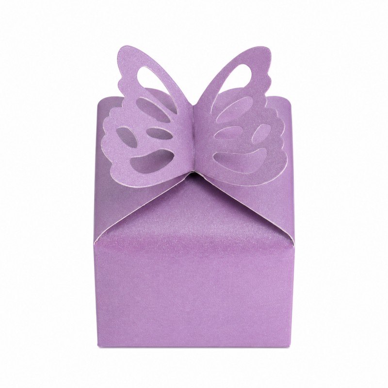 Butterfly Cutout Party Favor Boxes-100PCS Per Pack