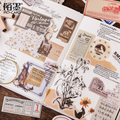 Vintage Label Boxed Stickers