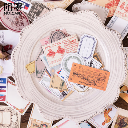 Vintage Label Boxed Stickers