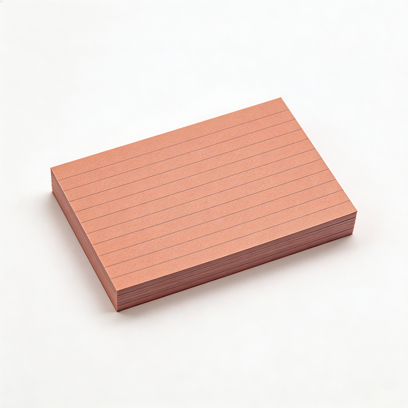 Vintage Ruled Index Cards – 150gsm Double-Sided