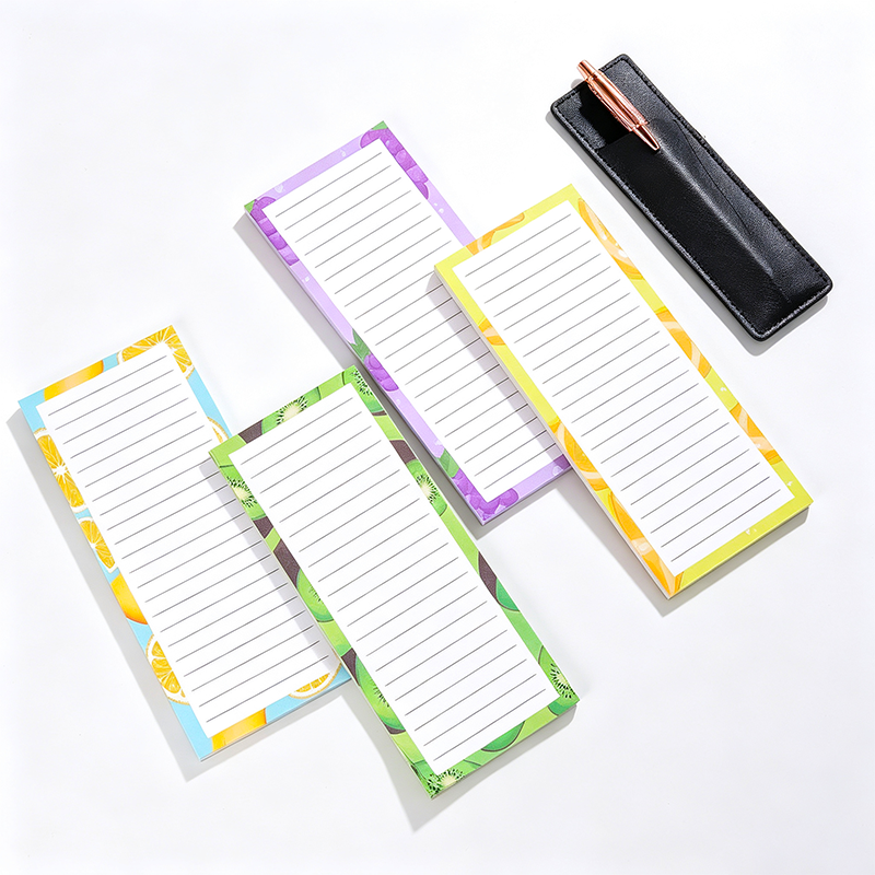 Fruit Floral Magnetic Memo Pad Set
