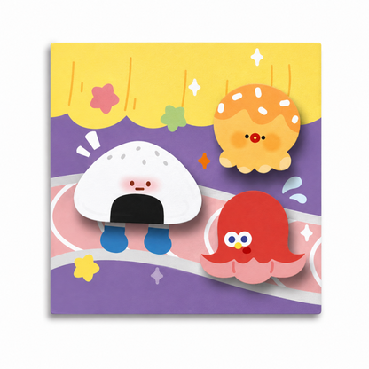 Childhood Shaped Sticky Note Set