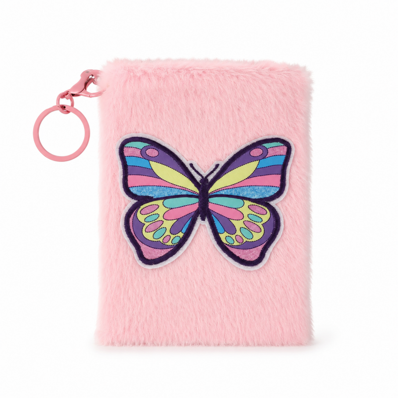 10 Cupcake Plush Keychain Notebook