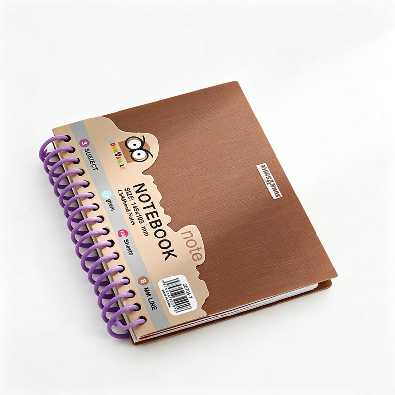 Color Divider Spiral Notebook
