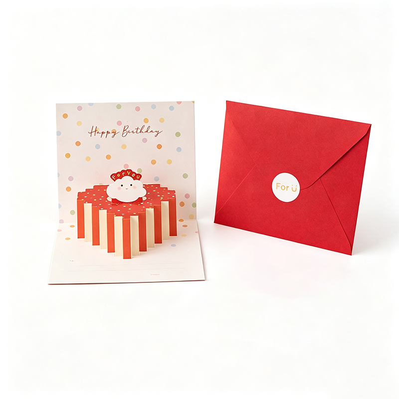 Sweet Wishes Pop Up Birthday Card