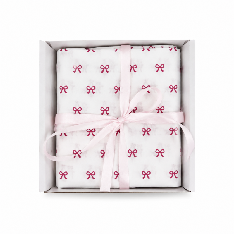 Ballet Bow Wrapping Paper - 1 Sheet