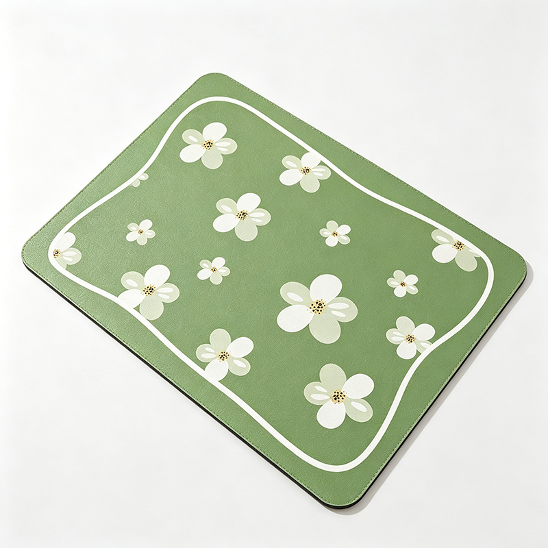 Color Dot Diatomite Drying Mat