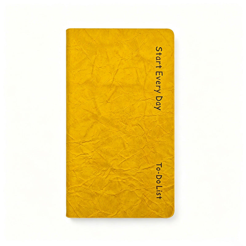 Wrinkled PU Daily Planner Notebook