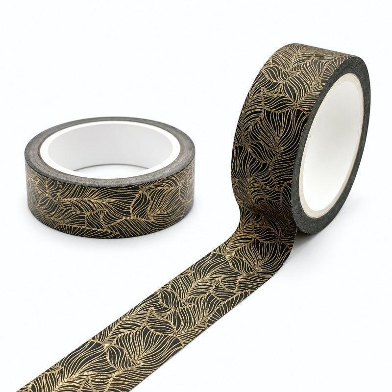 Vintage Gold Foil Washi Tape Roll