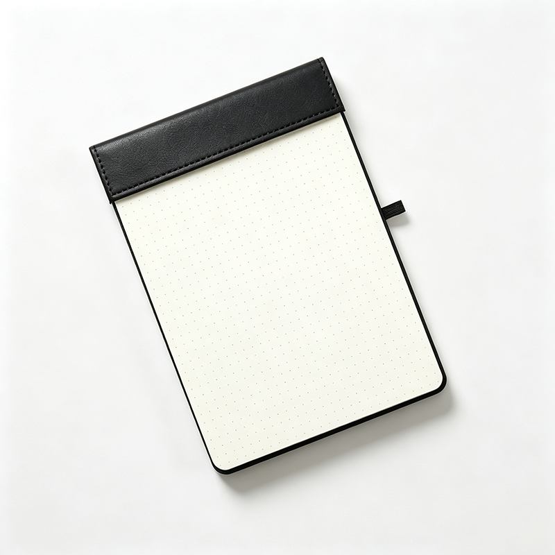 Faux Leather Tear-Off Notepad