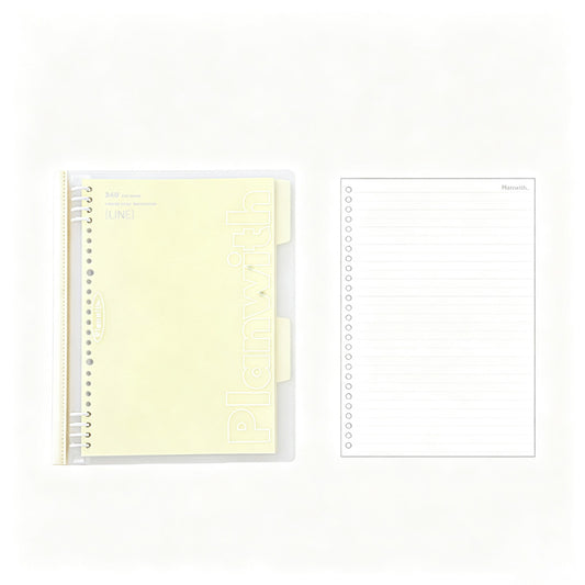 Pastel B5 Refillable Binder Notebook