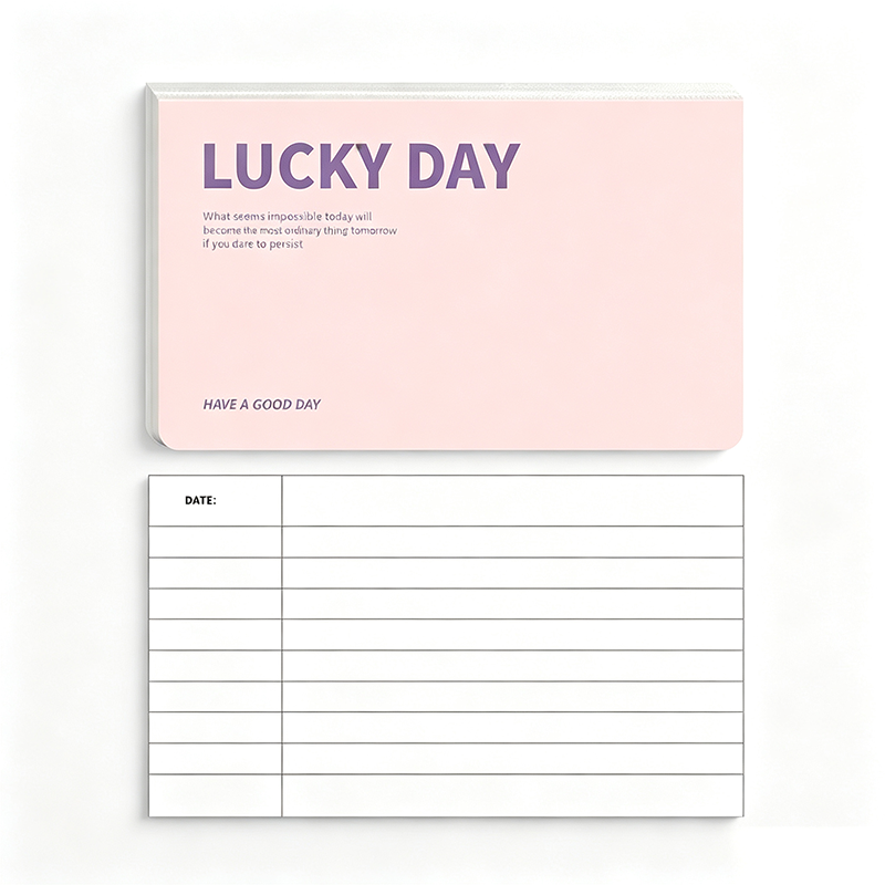 Lucky Day Flip Up Pocket Notebook