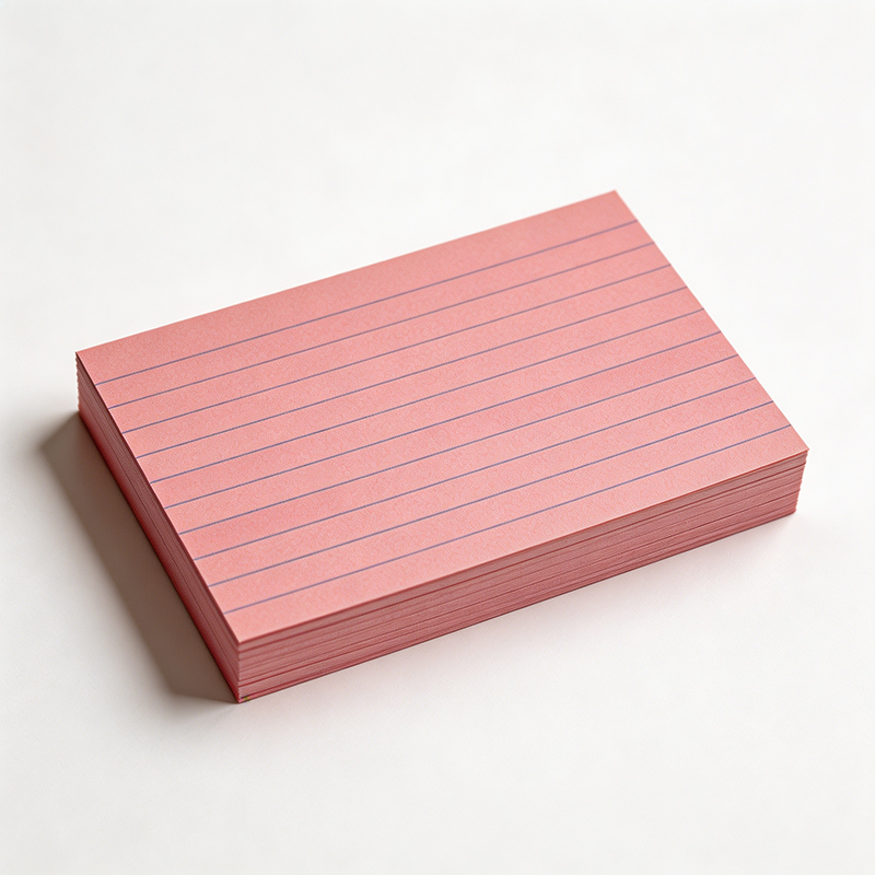 Vintage Ruled Index Cards – 150gsm Double-Sided