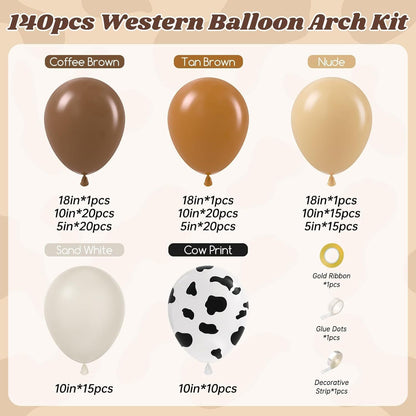 Western Cowboy Balloon Arch Kit