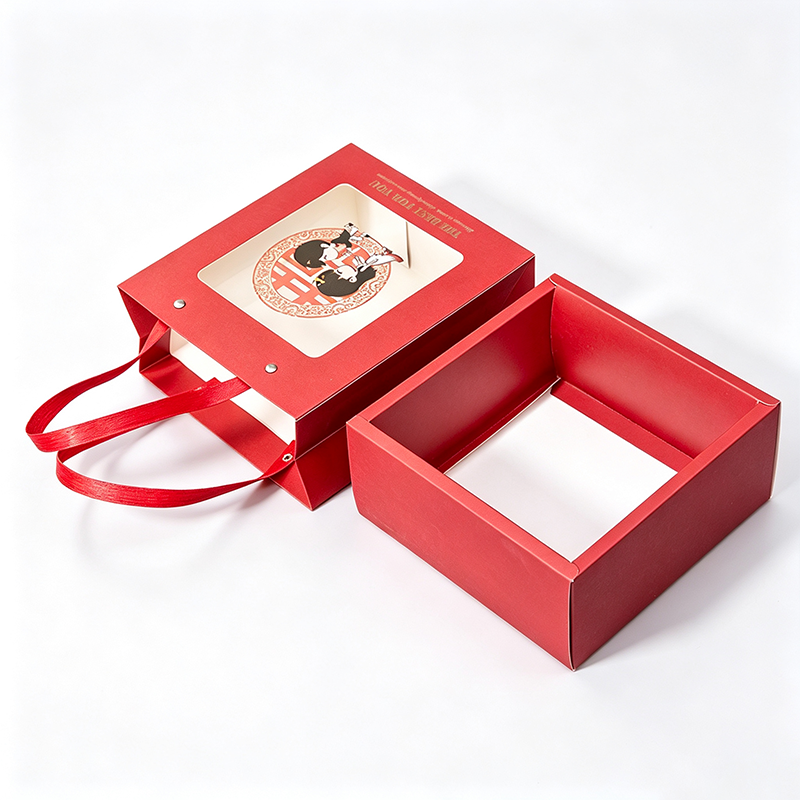 Window Gift Bag And Box Set