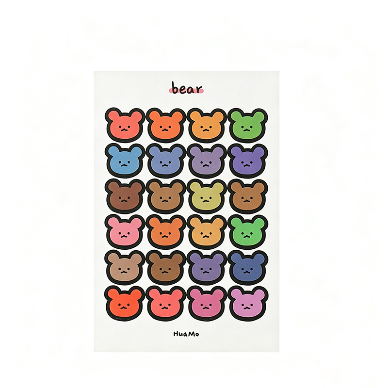Morandi Heart Seal Stickers