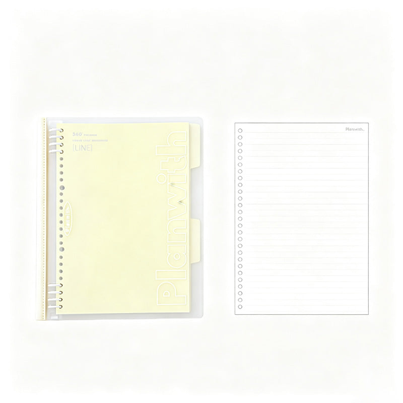 Pastel B5 Refillable Binder Notebook