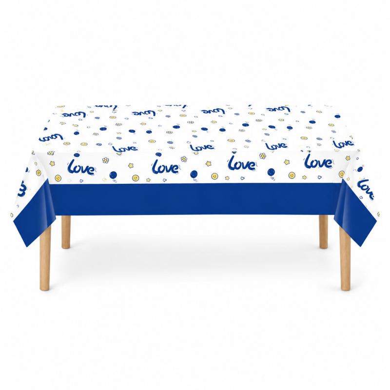 Gingham Rectangular Party Tablecloth