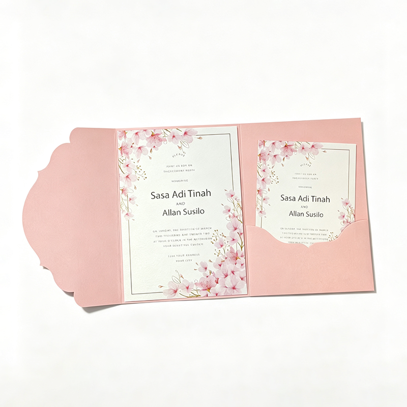 Scallop Edge Invitation Envelopes