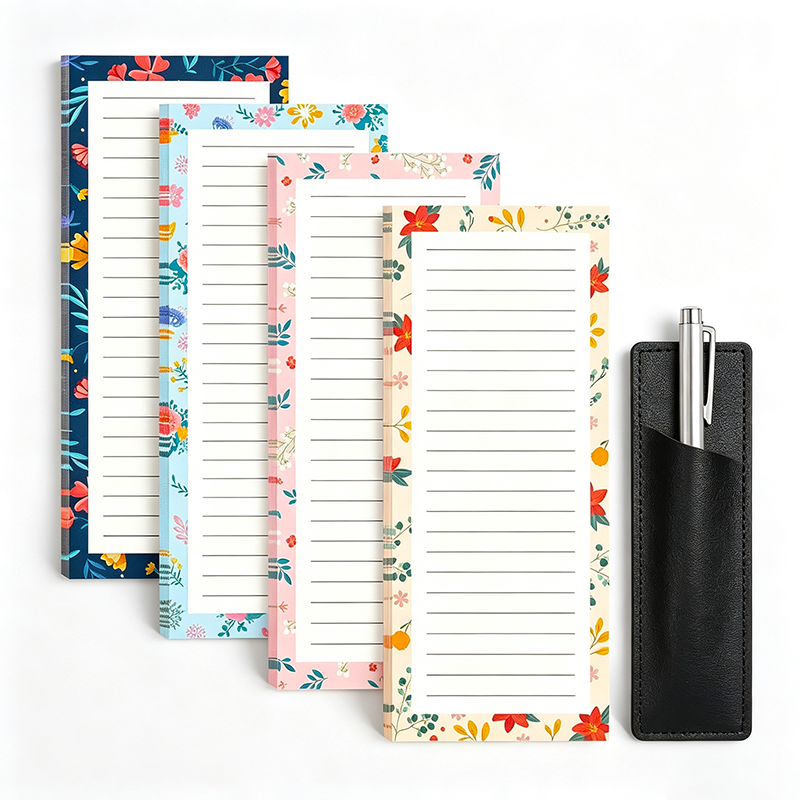 Fruit Floral Magnetic Memo Pad Set