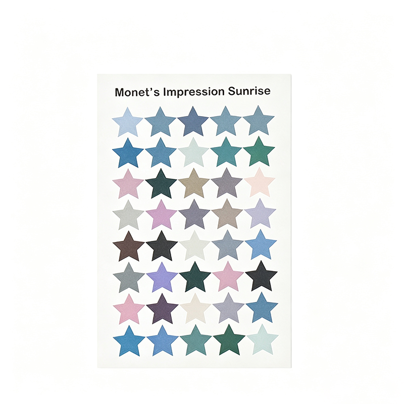 Morandi Heart Seal Stickers