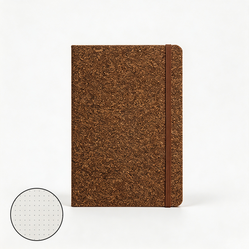 Recycled Tea Grounds A5 Notebook