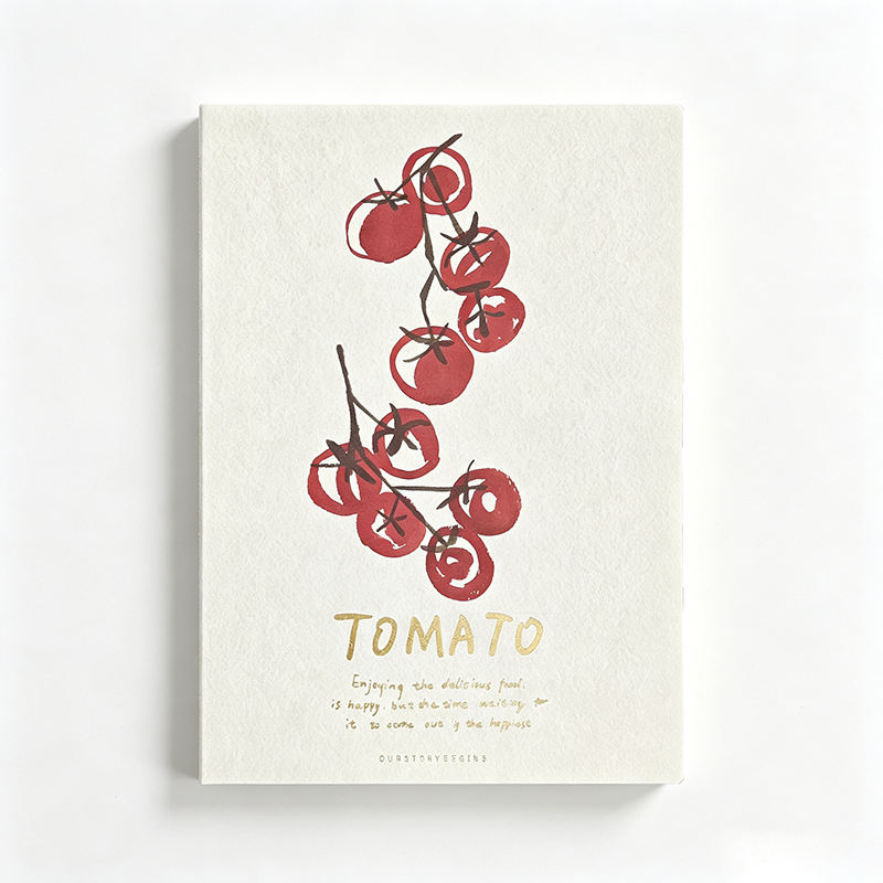 Food Diary Illustrated Pocket Notebook