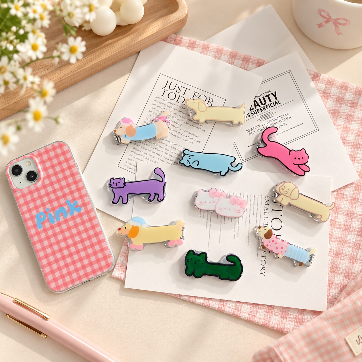 Cartoon Acrylic Phone Stand