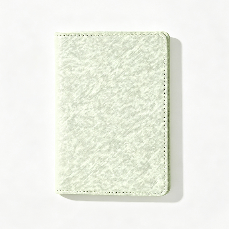 Pastel PU Leather Passport Holder