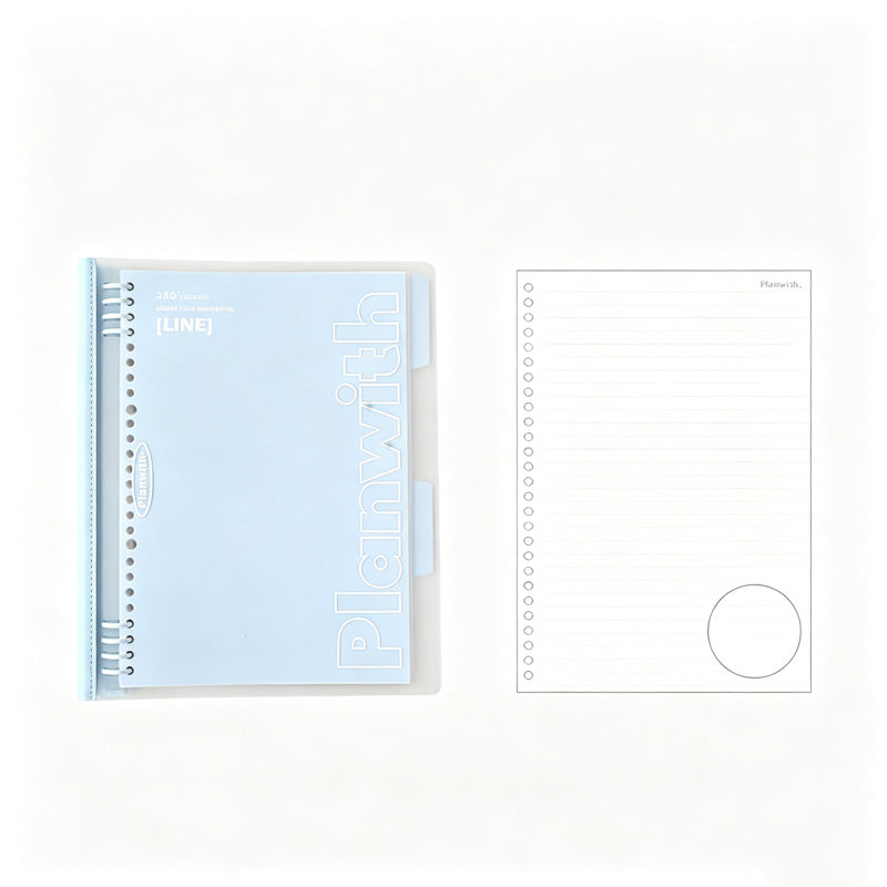 Pastel B5 Refillable Binder Notebook