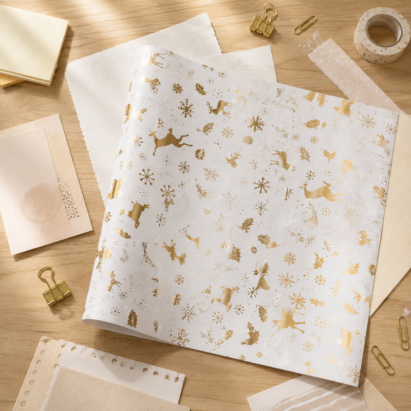 10 Birthday Christmas Valentine Gift Wrapping Paper