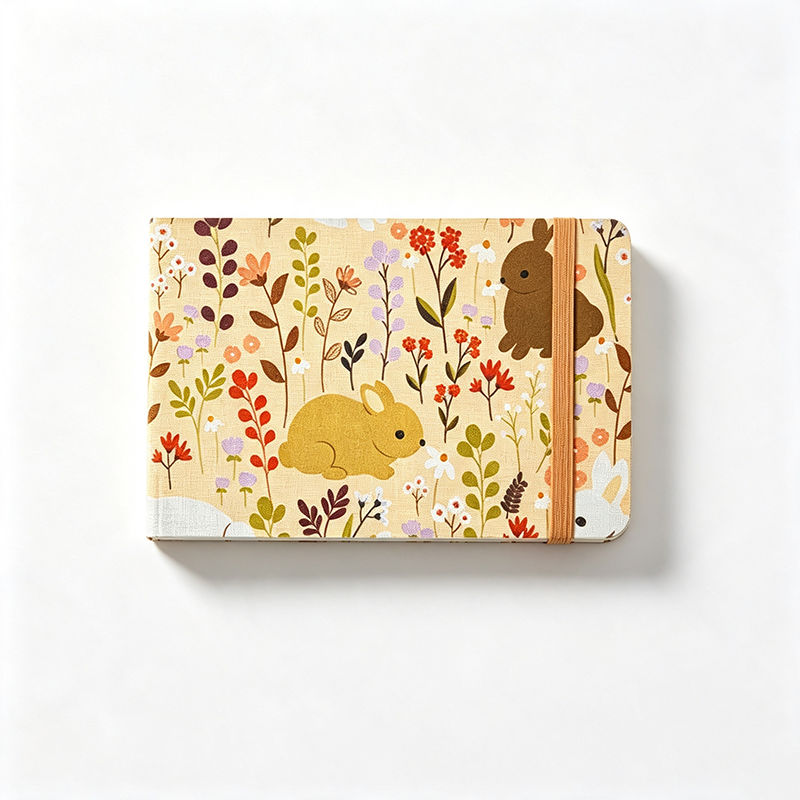 Fabric Cover Fine-Grain Watercolor Sketchbook