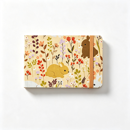 Fabric Cover Fine-Grain Watercolor Sketchbook
