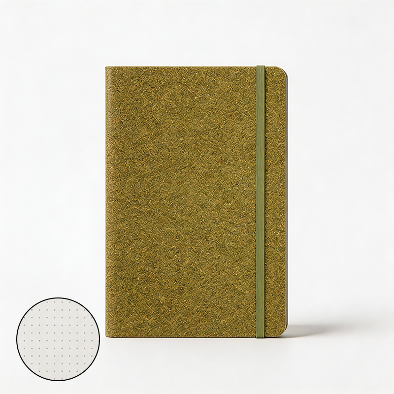 Recycled Tea Grounds A5 Notebook