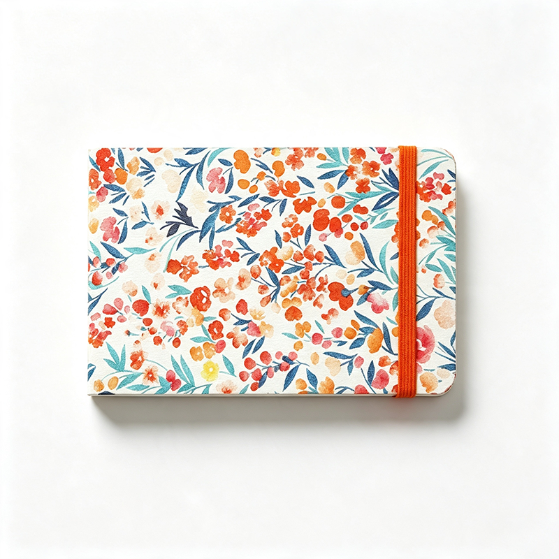 Fabric Cover Fine-Grain Watercolor Sketchbook