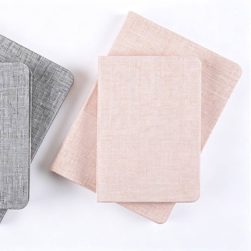 Minimal Linen Cover Pocket Journal